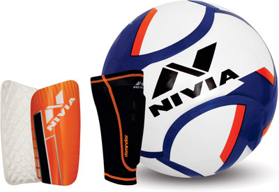 

Nivia DOMINATOR FOOTBALL + DOMINATOR SHINGAURD Football Kit