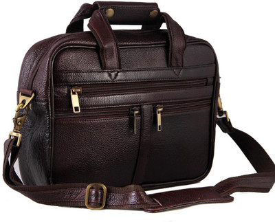 

Creativity Creations 13 inch Laptop Messenger Bag(Brown), Multi