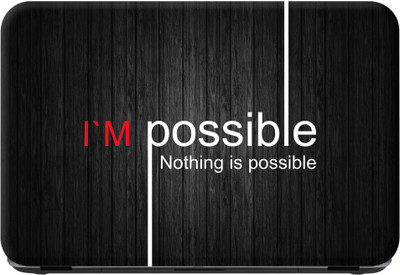 

Flipkart SmartBuy Possible_im Premium LG Vinyl (matte) Laptop Decal 13.3
