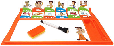 

Chhota Bheem Sentence Making Kit 90 Cards(Multicolor)