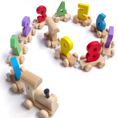 

Tootpado Wooden Number Train 0-9 - (1TNG83)(Multicolor)