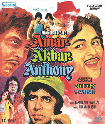 

Amar Akbar Anthony Blu Ray(Blu-ray English)