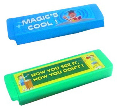 

Funster Blue & Green Magical Art Plastic Pencil Boxes(Set of 2, Blue, Green)