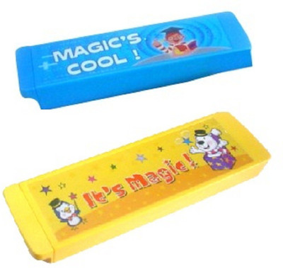

Funster Blue & Yellow Magical Art Plastic Pencil Boxes(Set of 2, Blue, Yellow)