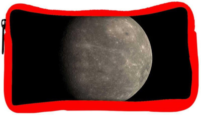 

Snoogg Eco Friendly Canvas Grey Moon Designer Student Pen Pencil Case Coin Purse Pouch Cosmetic Makeup Bag (RED) Pouch(Multicolor)