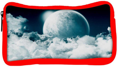 

Snoogg Eco Friendly Canvas Beautiful Night Designer Student Pen Pencil Case Coin Purse Pouch Cosmetic Makeup Bag (RED) Pouch(Multicolor)