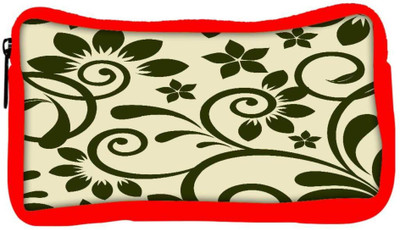 

Snoogg Eco Friendly Canvas Seamless Floral Pattern Abstract Background Student Pen Pencil Case Coin Purse Pouch Cosmetic Makeup Bag (RED) Pouch(Multicolor)