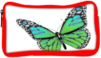 

Snoogg Eco Friendly Canvas Green Butterfly Student Pen Pencil Case Coin Purse Pouch Cosmetic Makeup Bag (RED) Pouch(Multicolor)