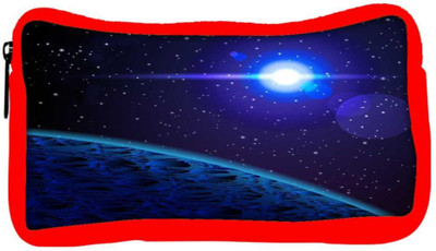 

Snoogg Eco Friendly Canvas Blue Planet Student Pen Pencil Case Coin Purse Pouch Cosmetic Makeup Bag (RED) Pouch(Multicolor)