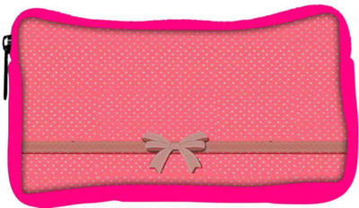 

Snoogg Eco Friendly Canvas Gift Polka Student Pen Pencil Case Coin Purse Pouch Cosmetic Makeup Bag (PINK) Pouch(Multicolor)