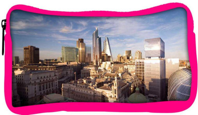 

Snoogg Eco Friendly Canvas Big Buildings Designer Student Pen Pencil Case Coin Purse Pouch Cosmetic Makeup Bag (PINK) Pouch(Multicolor)