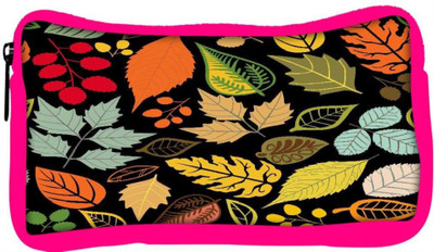 

Snoogg Eco Friendly Canvas Seamless Pattern With Leaf Student Pen Pencil Case Coin Purse Pouch Cosmetic Makeup Bag (PINK) Pouch(Multicolor)