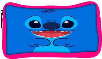 

Snoogg Eco Friendly Canvas Cute Blue Inface Student Pen Pencil Case Coin Purse Pouch Cosmetic Makeup Bag (PINK) Pouch(Multicolor)