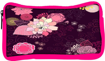 

Snoogg Eco Friendly Canvas Vector Flower Seamless Pattern Student Pen Pencil Case Coin Purse Pouch Cosmetic Makeup Bag (PINK) Pouch(Multicolor)