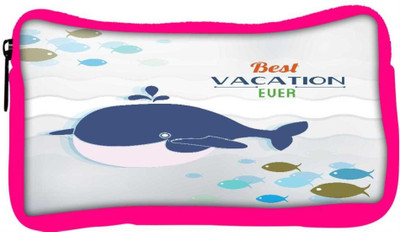 

Snoogg Eco Friendly Canvas Summer Vector Illustration With Doodle Fishes Water Sea Whale Student Pen Pencil Case Coin Purse Pouch Cosmetic Makeup Bag (PINK) Pouch(Multicolor)