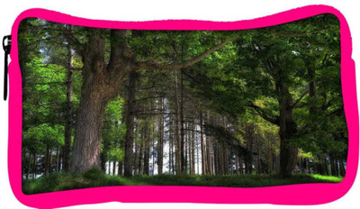 

Snoogg Eco Friendly Canvas Big Trees Designer Student Pen Pencil Case Coin Purse Pouch Cosmetic Makeup Bag (PINK) Pouch(Multicolor)