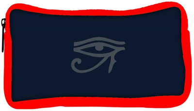

Snoogg Eco Friendly Canvas Oudjat Dark Designer Student Pen Pencil Case Coin Purse Pouch Cosmetic Makeup Bag (RED) Pouch(Multicolor)