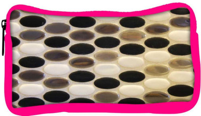 

Snoogg Eco Friendly Canvas Multicolor Spots Designer Student Pen Pencil Case Coin Purse Pouch Cosmetic Makeup Bag (PINK) Pouch(Multicolor)