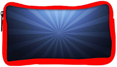 

Snoogg Eco Friendly Canvas Abstract Blue Pattern Designer Student Pen Pencil Case Coin Purse Pouch Cosmetic Makeup Bag (RED) Pouch(Multicolor)