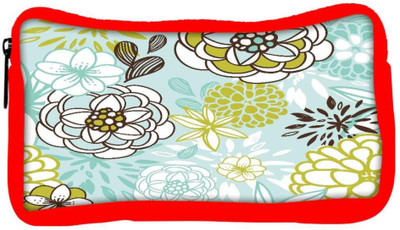 

Snoogg Eco Friendly Canvas Retro Floral Seamless Background Romantic Seamless Pattern In Vector Student Pen Pencil Case Coin Purse Pouch Cosmetic Makeup Bag (RED) Pouch(Multicolor)