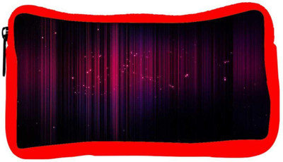 

Snoogg Eco Friendly Canvas Abstract Pink Abstract Designer Student Pen Pencil Case Coin Purse Pouch Cosmetic Makeup Bag (RED) Pouch(Multicolor)