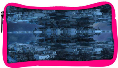 

Snoogg Eco Friendly Canvas Cuboid Building 2614 Student Pen Pencil Case Coin Purse Pouch Cosmetic Makeup Bag (PINK) Pouch(Multicolor)