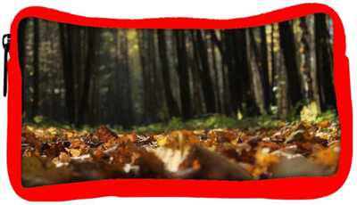 

Snoogg Eco Friendly Canvas Many Trees In Forest Designer Student Pen Pencil Case Coin Purse Pouch Cosmetic Makeup Bag (RED) Pouch(Multicolor)