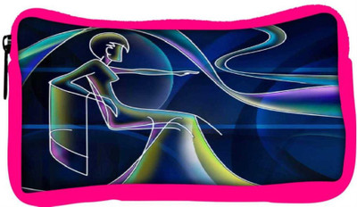 

Snoogg Eco Friendly Canvas Neon Outline Of A Woman 2668 Student Pen Pencil Case Coin Purse Pouch Cosmetic Makeup Bag (PINK) Pouch(Multicolor)