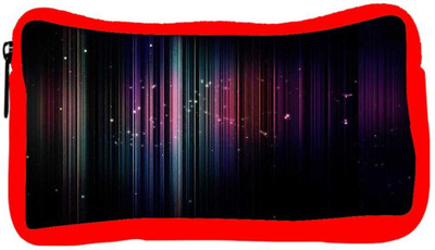 

Snoogg Eco Friendly Canvas Stars At Nite Designer Student Pen Pencil Case Coin Purse Pouch Cosmetic Makeup Bag (RED) Pouch(Multicolor)