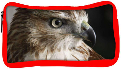 

Snoogg Eco Friendly Canvas Falcon Animal Designer Student Pen Pencil Case Coin Purse Pouch Cosmetic Makeup Bag (RED) Pouch(Multicolor)