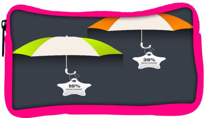 

Snoogg Eco Friendly Canvas Abstract Rainy Season Background Student Pen Pencil Case Coin Purse Pouch Cosmetic Makeup Bag (PINK) Pouch(Multicolor)