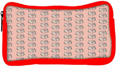 

Snoogg Eco Friendly Canvas Cute Kitty Formation Student Pen Pencil Case Coin Purse Pouch Cosmetic Makeup Bag (RED) Pouch(Multicolor)