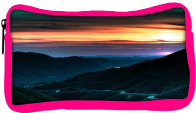 

Snoogg Eco Friendly Canvas City At Night Designer Student Pen Pencil Case Coin Purse Pouch Cosmetic Makeup Bag (PINK) Pouch(Multicolor)