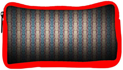 

Snoogg Eco Friendly Canvas Multicolor Pattern Design Designer Student Pen Pencil Case Coin Purse Pouch Cosmetic Makeup Bag (RED) Pouch(Multicolor)