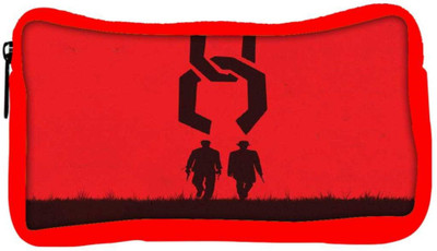 

Snoogg Eco Friendly Canvas Chain Men Student Pen Pencil Case Coin Purse Pouch Cosmetic Makeup Bag (RED) Pouch(Multicolor)