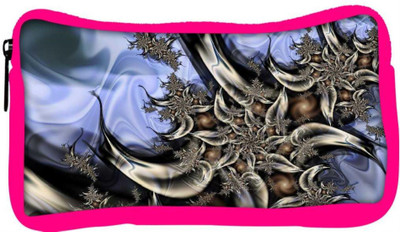 

Snoogg Eco Friendly Canvas Fractal Swirling Smoke Designer Student Pen Pencil Case Coin Purse Pouch Cosmetic Makeup Bag (PINK) Pouch(Multicolor)