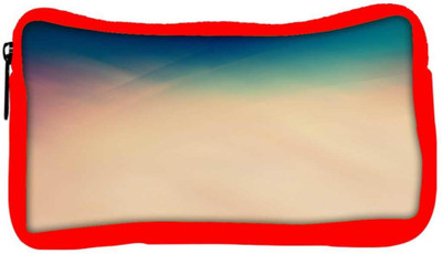 

Snoogg Eco Friendly Canvas Retro Colors Designer Student Pen Pencil Case Coin Purse Pouch Cosmetic Makeup Bag (RED) Pouch(Multicolor)
