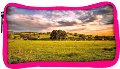 

Snoogg Eco Friendly Canvas Abstract Nature Tree Designer Student Pen Pencil Case Coin Purse Pouch Cosmetic Makeup Bag (PINK) Pouch(Multicolor)