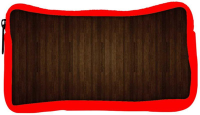 

Snoogg Eco Friendly Canvas Brown Wall Designer Student Pen Pencil Case Coin Purse Pouch Cosmetic Makeup Bag (RED) Pouch(Multicolor)