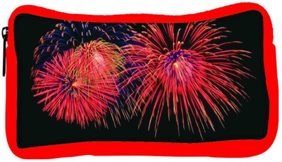 

Snoogg Eco Friendly Canvas Rocket Firecrackers Designer Student Pen Pencil Case Coin Purse Pouch Cosmetic Makeup Bag (RED) Pouch(Multicolor)