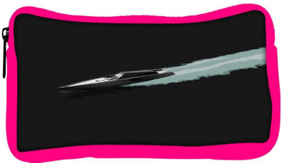 

Snoogg Eco Friendly Canvas Midnight Cruising 2451 Student Pen Pencil Case Coin Purse Pouch Cosmetic Makeup Bag (PINK) Pouch(Multicolor)