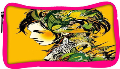 

Snoogg Eco Friendly Canvas Mother Nature 2883 Student Pen Pencil Case Coin Purse Pouch Cosmetic Makeup Bag (PINK) Pouch(Multicolor)