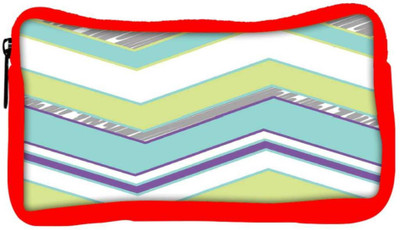

Snoogg Eco Friendly Canvas Zig Zag Design 2368 Student Pen Pencil Case Coin Purse Pouch Cosmetic Makeup Bag (RED) Pouch(Multicolor)