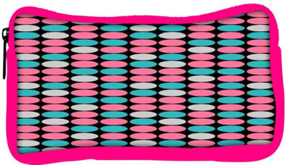 

Snoogg Eco Friendly Canvas Background Spotter Student Pen Pencil Case Coin Purse Pouch Cosmetic Makeup Bag (PINK) Pouch(Multicolor)