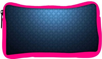 

Snoogg Eco Friendly Canvas Light Blue Pattern Design Designer Student Pen Pencil Case Coin Purse Pouch Cosmetic Makeup Bag (PINK) Pouch(Multicolor)