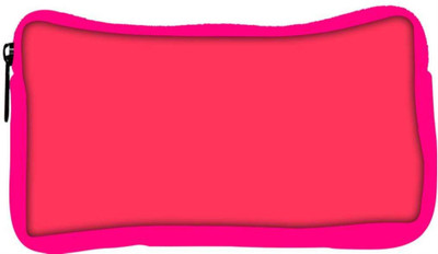 

Snoogg Eco Friendly Canvas Plain Red Designer Student Pen Pencil Case Coin Purse Pouch Cosmetic Makeup Bag (PINK) Pouch(Multicolor)
