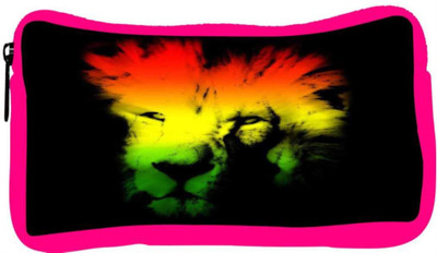 

Snoogg Eco Friendly Canvas Colourful Lion 2654 Student Pen Pencil Case Coin Purse Pouch Cosmetic Makeup Bag (PINK) Pouch(Multicolor)