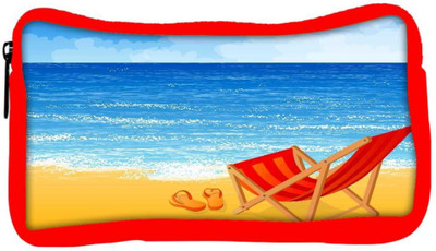 

Snoogg Eco Friendly Canvas Tropical Beach Vector Background Student Pen Pencil Case Coin Purse Pouch Cosmetic Makeup Bag (RED) Pouch(Multicolor)