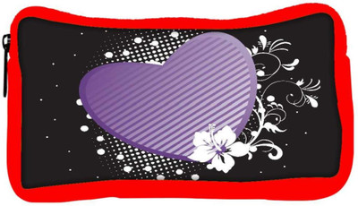 

Snoogg Eco Friendly Canvas Abstract Floral Frames Series Student Pen Pencil Case Coin Purse Pouch Cosmetic Makeup Bag (RED) Pouch(Multicolor)