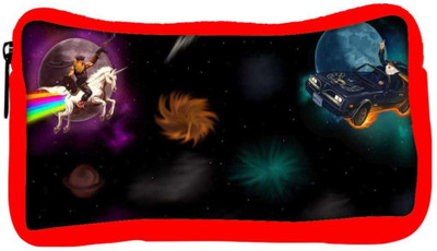 

Snoogg Eco Friendly Canvas Warrior On Unicorn 2729 Student Pen Pencil Case Coin Purse Pouch Cosmetic Makeup Bag (RED) Pouch(Multicolor)